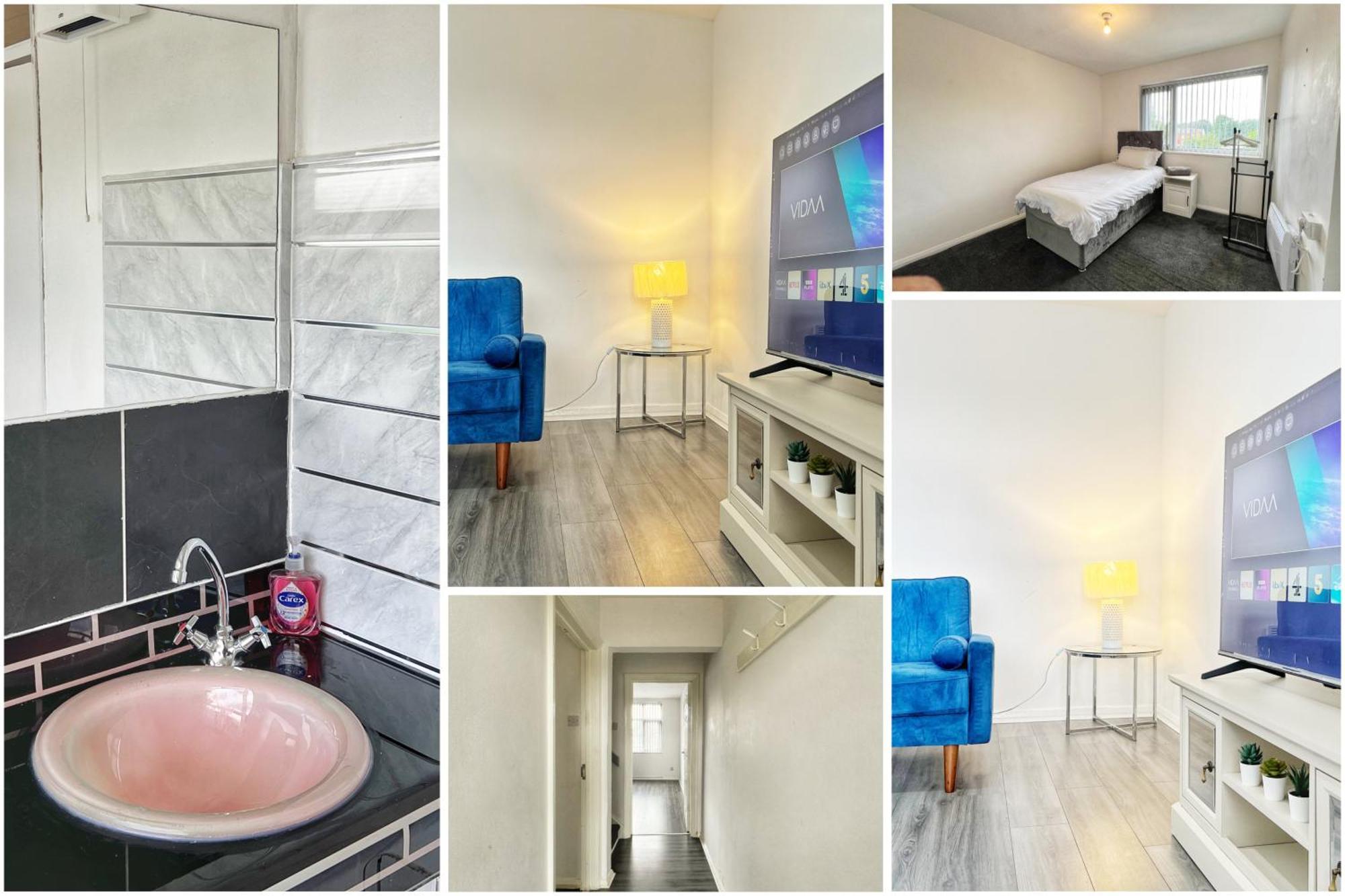 Rusholme Apartment - Sleeps 4 Manchester Exteriér fotografie